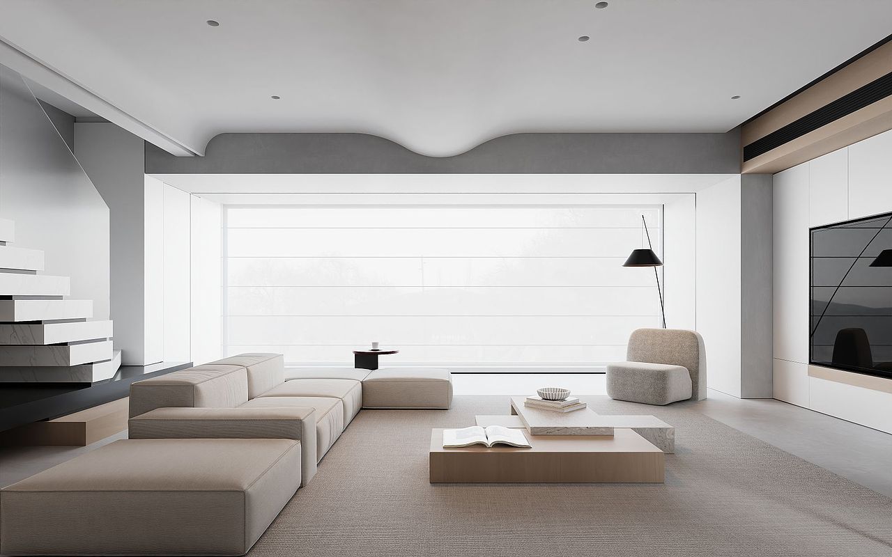 近期渲染·极简（图ZMzQzMTI3NTQ4） - 家装设计 - 站酷设计师颜究视觉设计原创素材 - 站酷ZCOOL