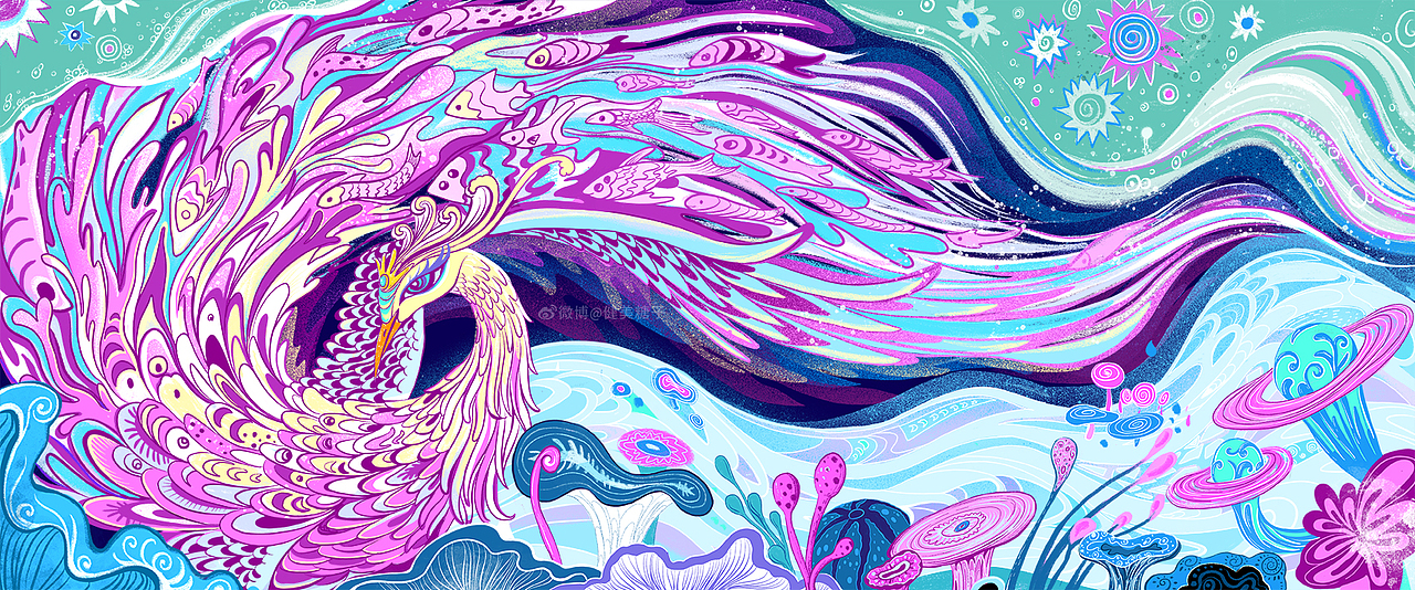 孔雀仙（图ZMTE1NTk5OTQ4） - 创作习作 - 站酷设计师健美糖原创素材 - 站酷ZCOOL