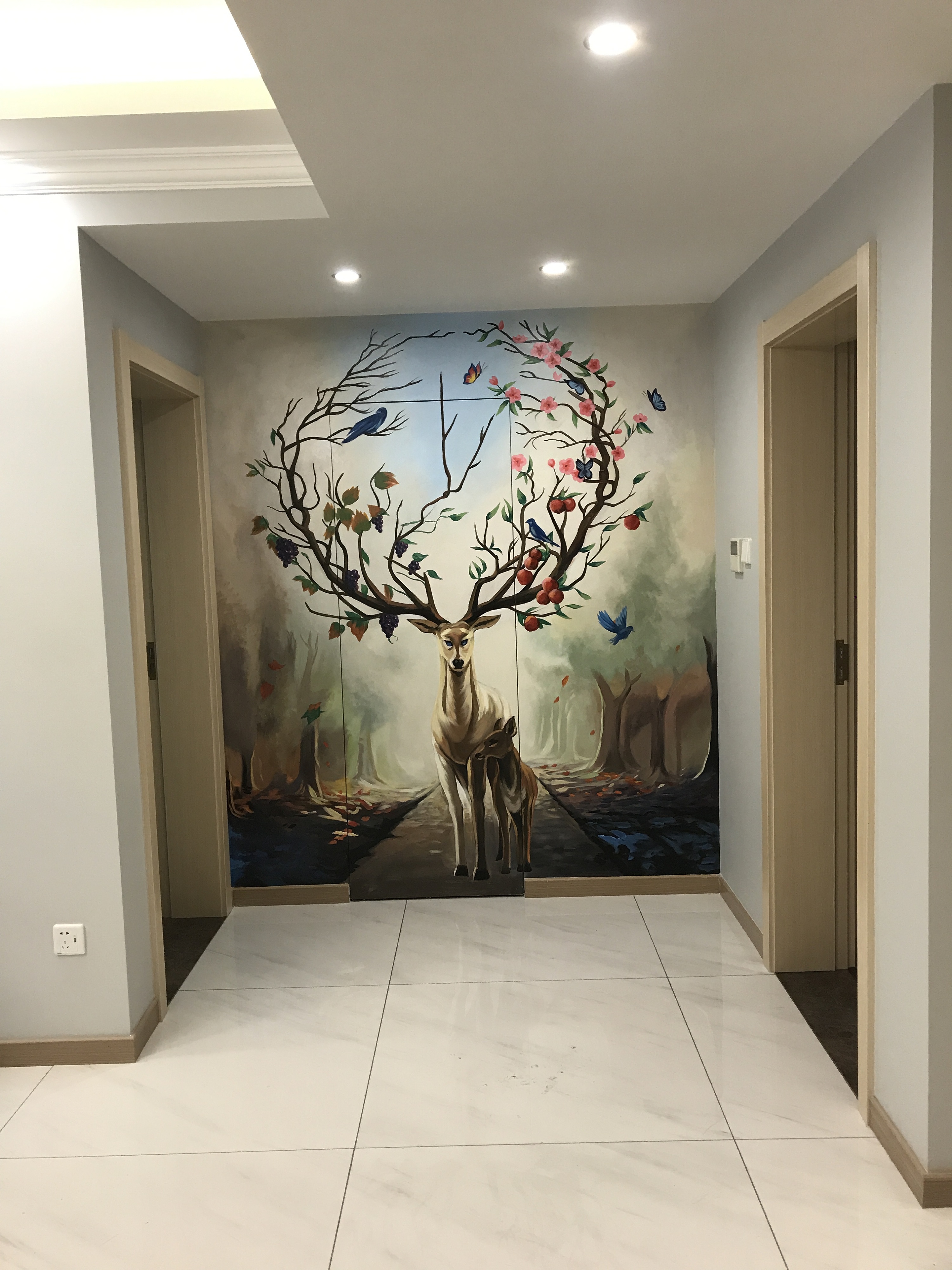 上海墙绘隐形门