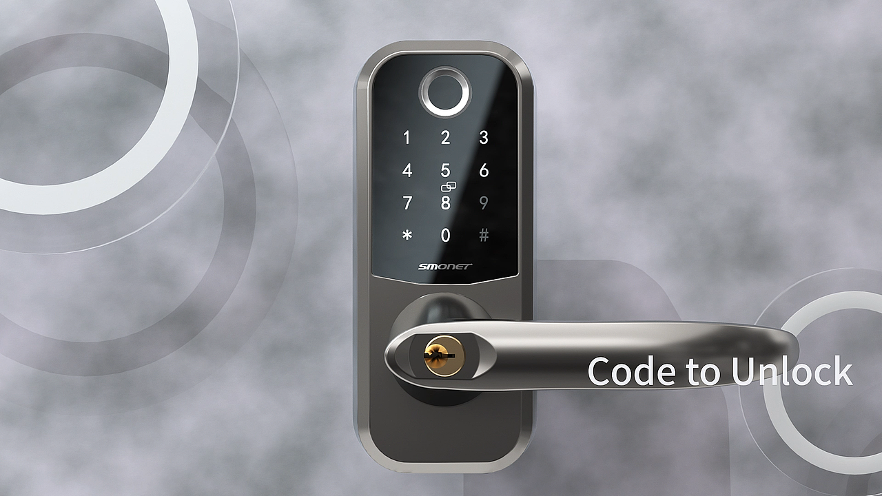 换了一种风格做锁