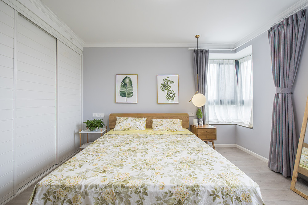 龙湖时代天街精装房北欧风软装案例