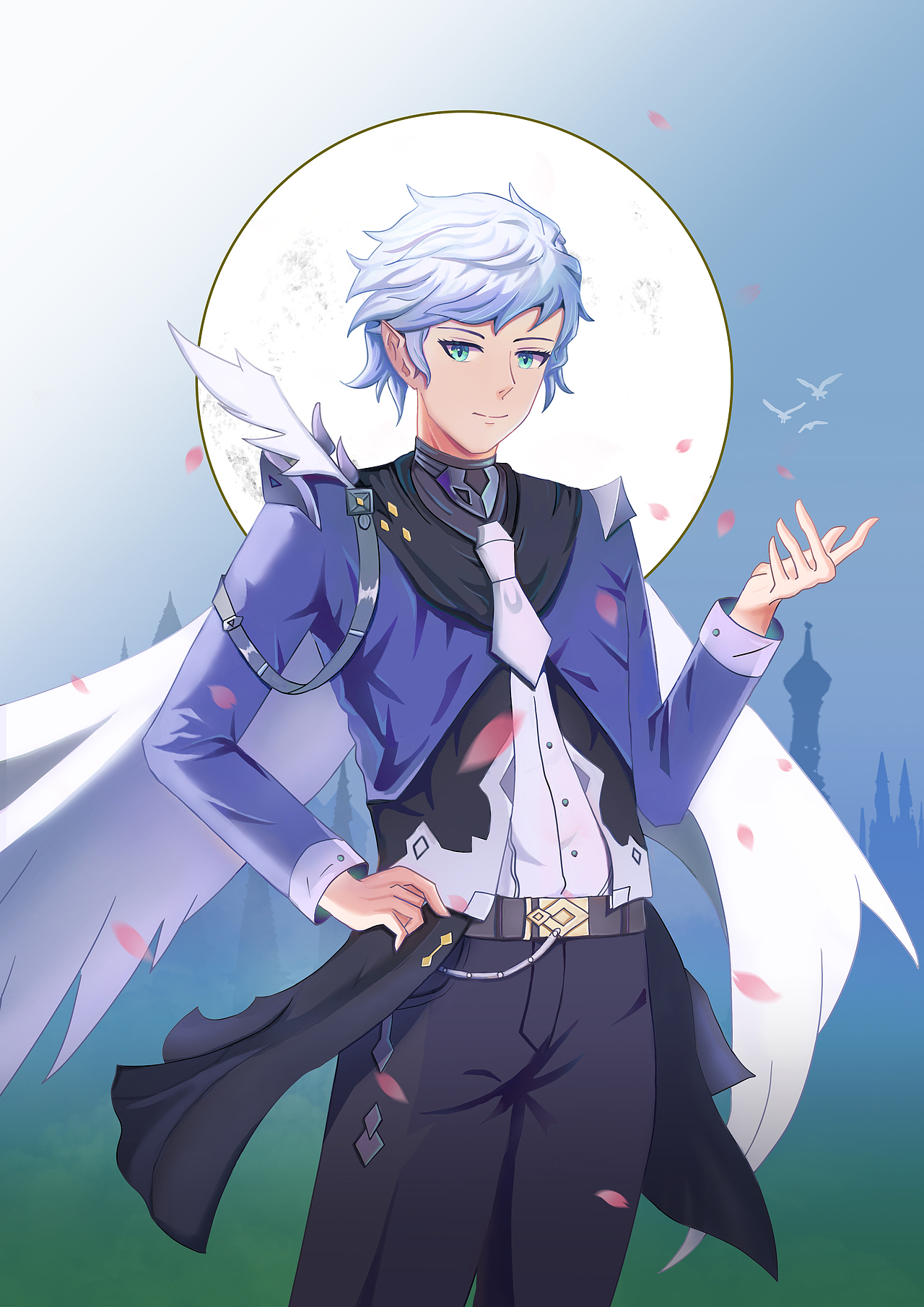 我最近的一系列的二次元同人作品