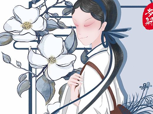 古风人物白素贞