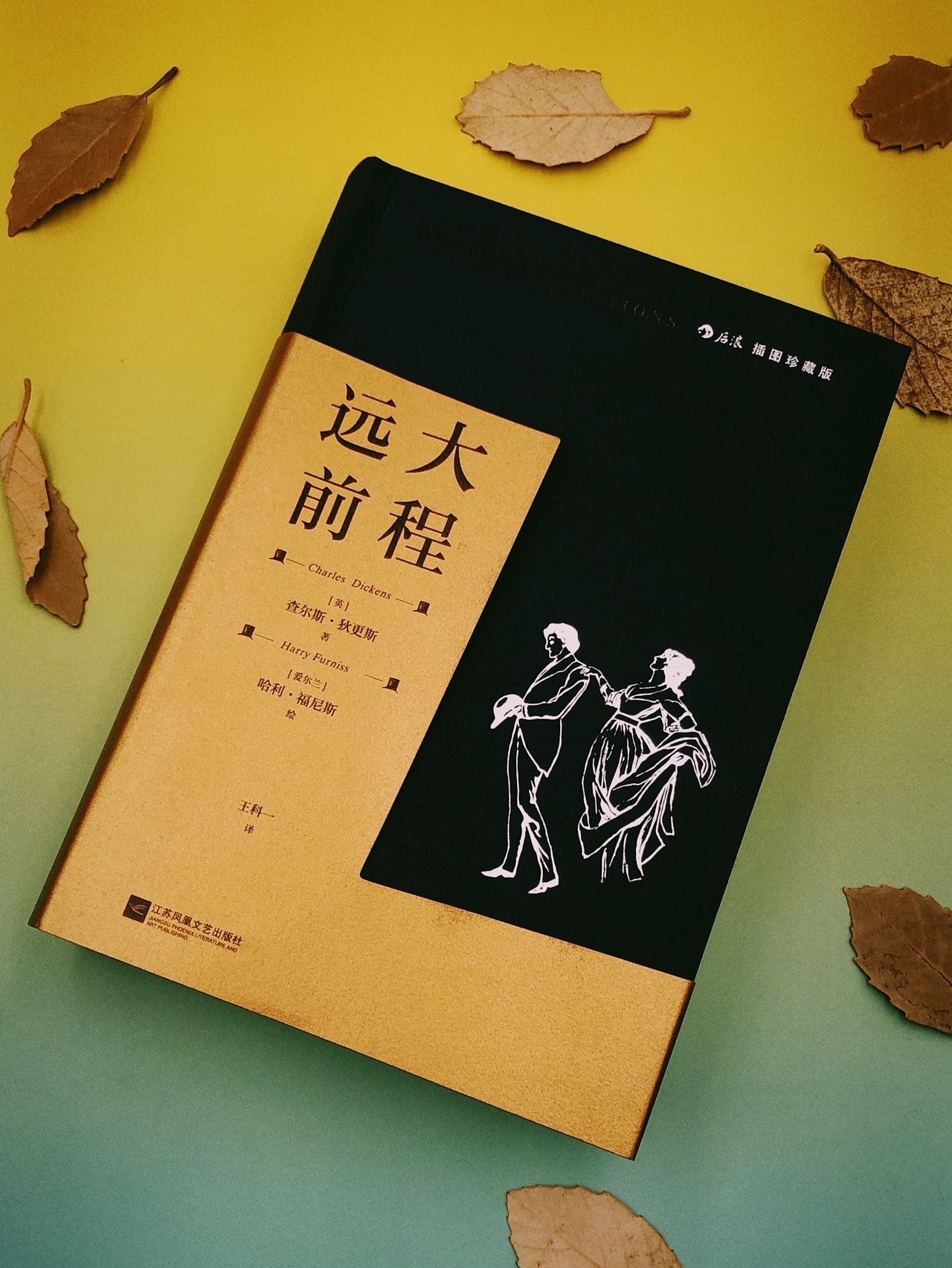 拍书圣诞节之父狄更斯远大前程插图珍藏版