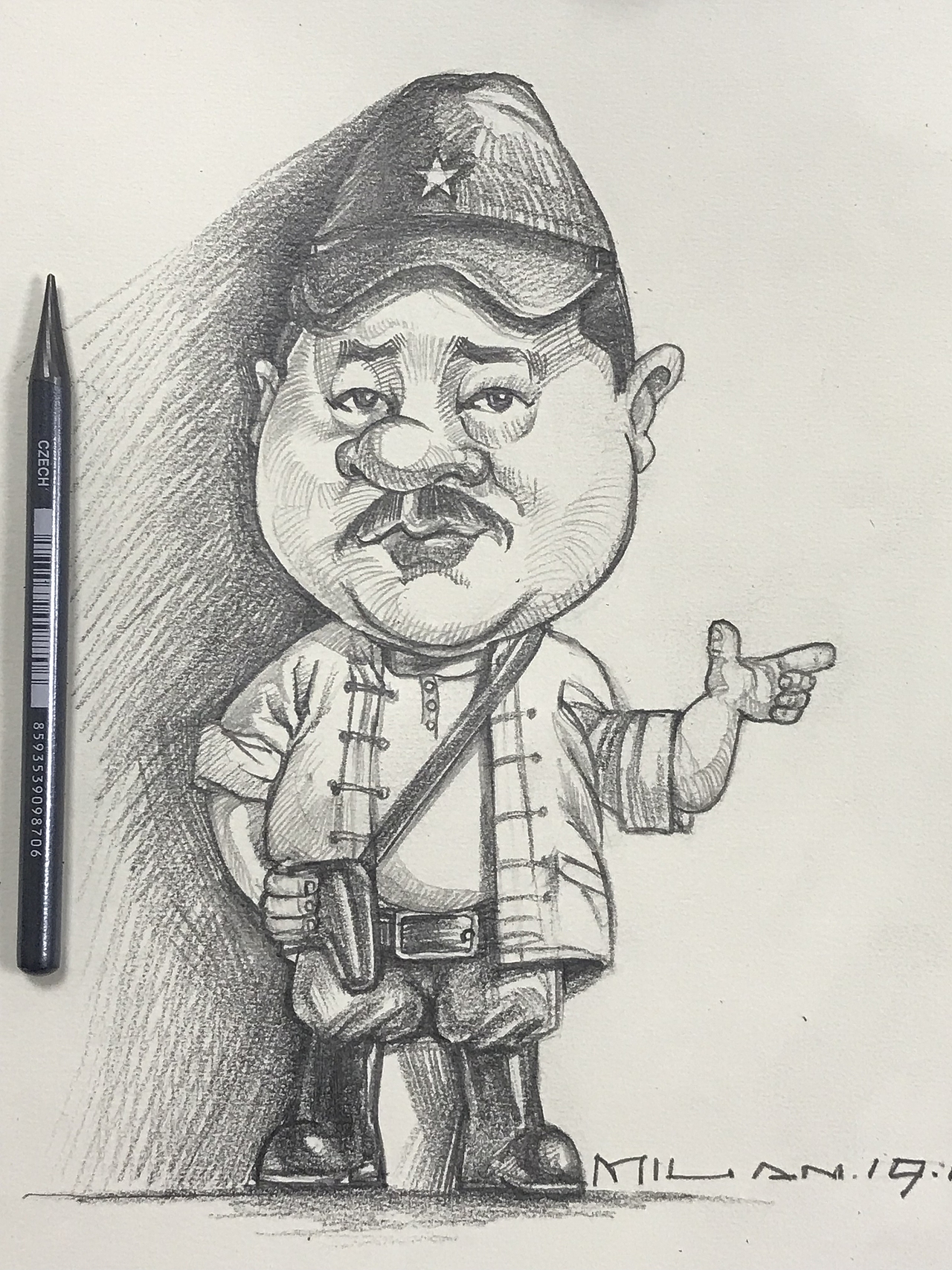 一组地下交通站漫画