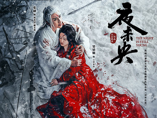 我为网剧《夜未央》拍摄的官方海报