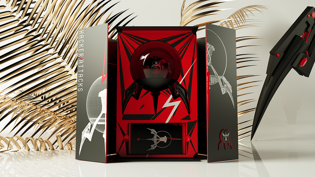 《骇客入侵》hacker attacks/娃衣展示/异形展示盒|工业/产品|玩具