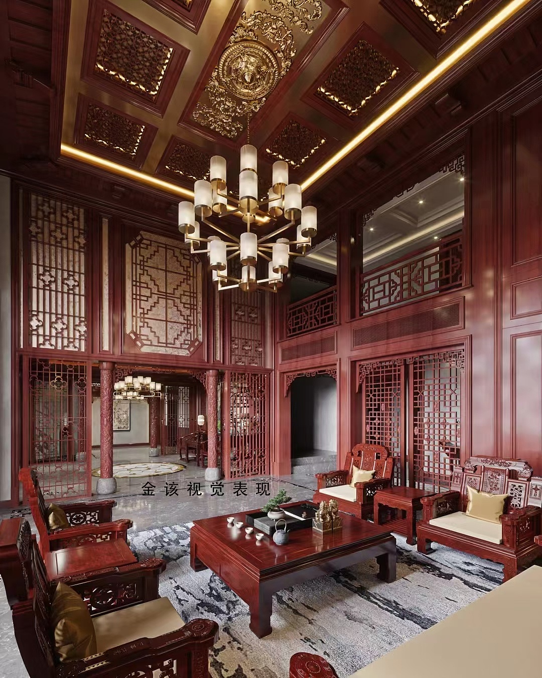 皇宫|空间|家装设计|金该效果图官方账 - 原创作品 - 站酷 (zcool)