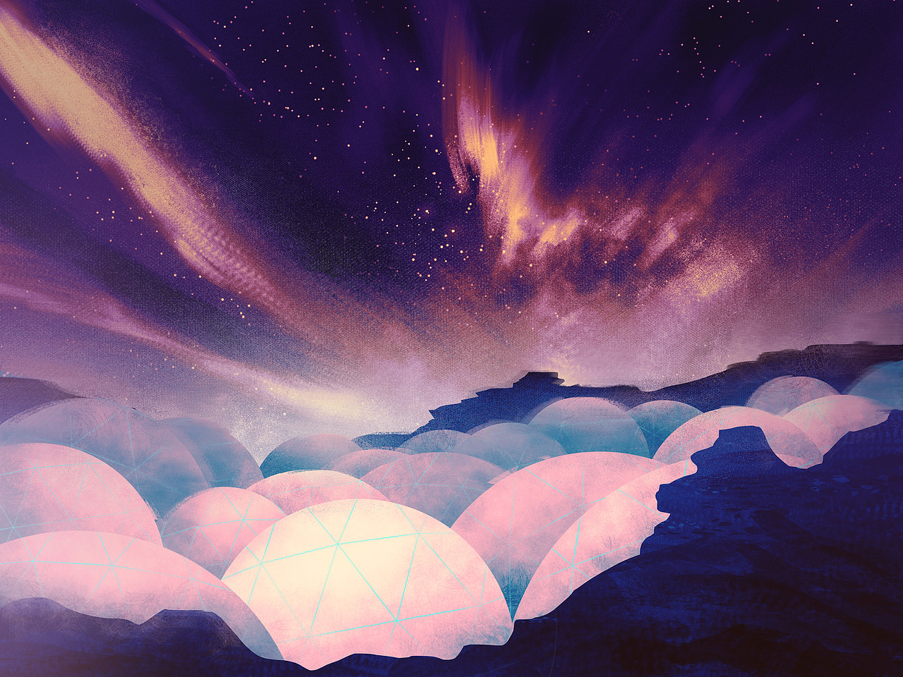 夢(mèng)中的星球（圖ZMjUwMDk2ODI4） - 創(chuàng)作習(xí)作 - 站酷設(shè)計(jì)師咸咸咸檸七原創(chuàng)素材 - 站酷ZCOOL