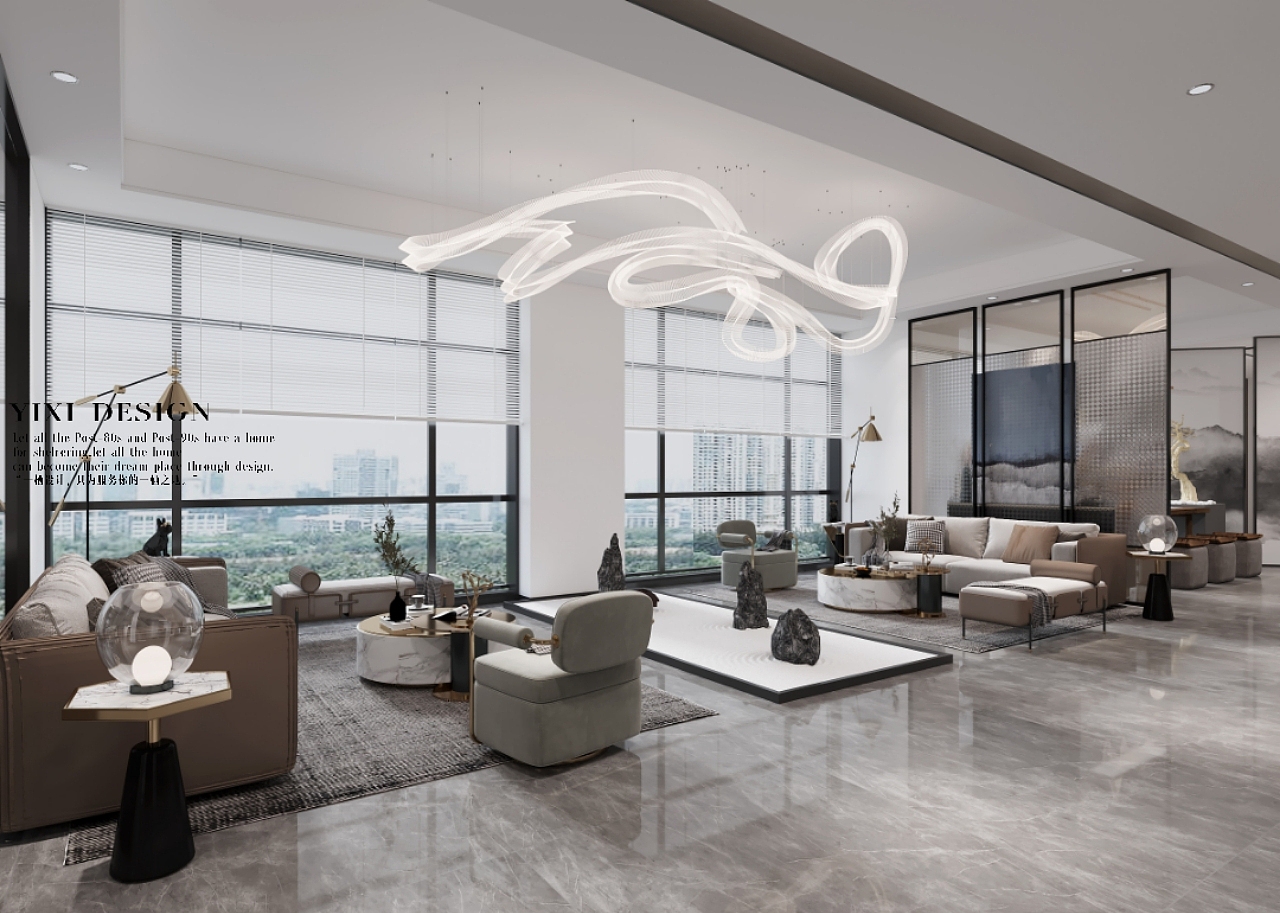 简洁大气的办公空间