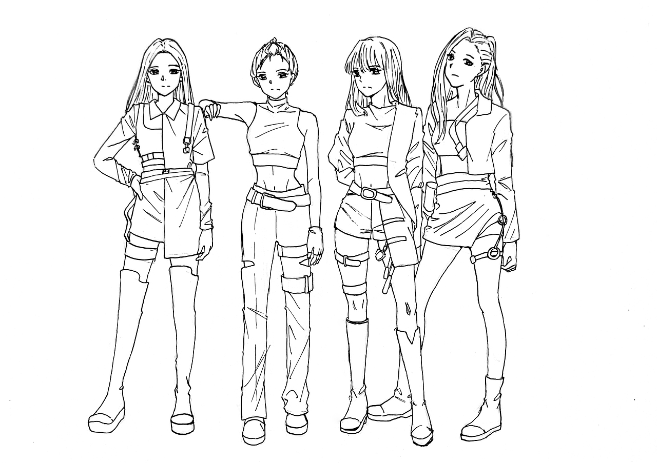 漫画课临摹作业2