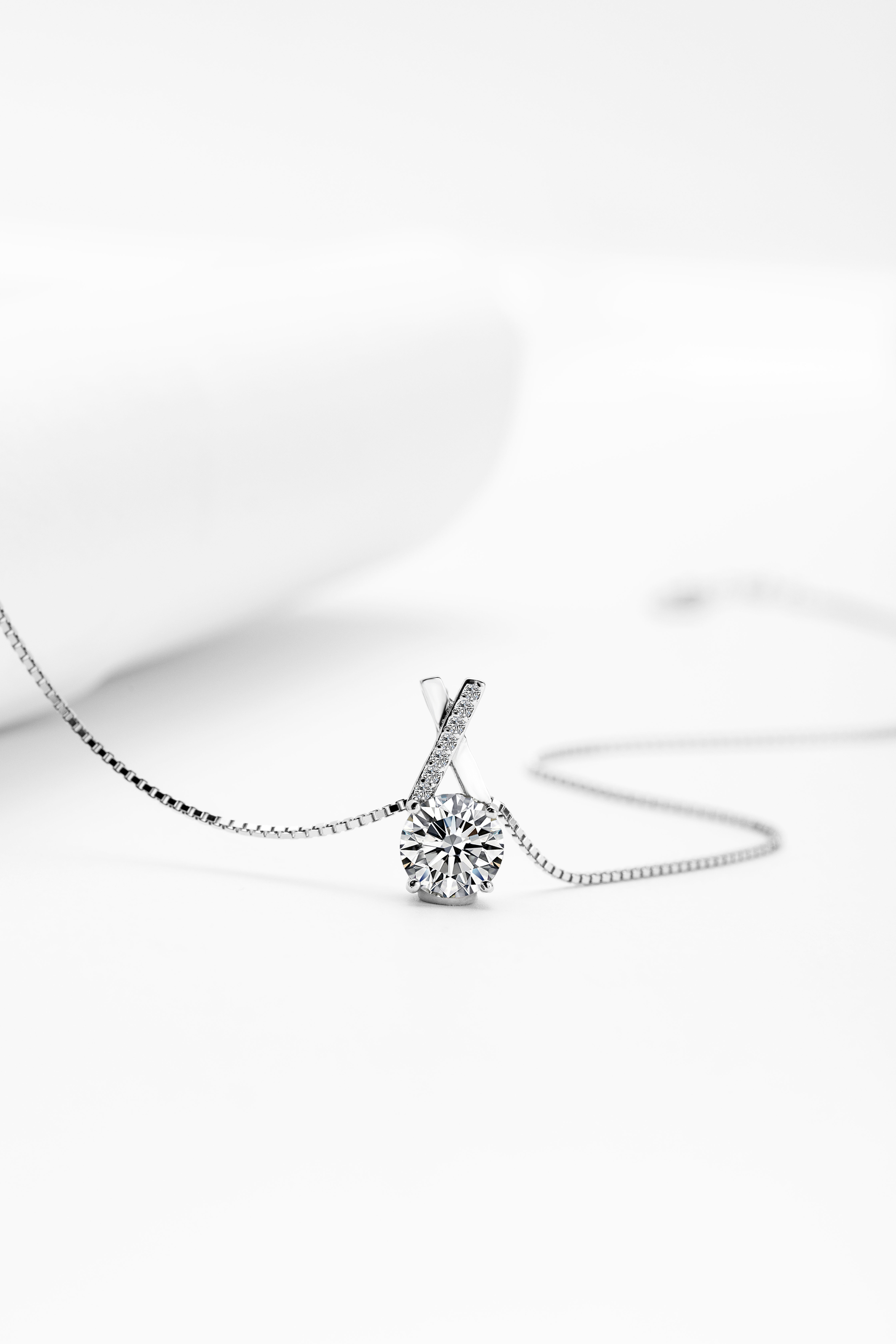 首饰银饰品项链拍摄