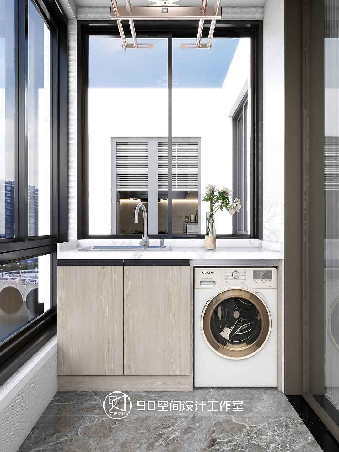 90空间设计∣《绿意浓情》125平方轻奢