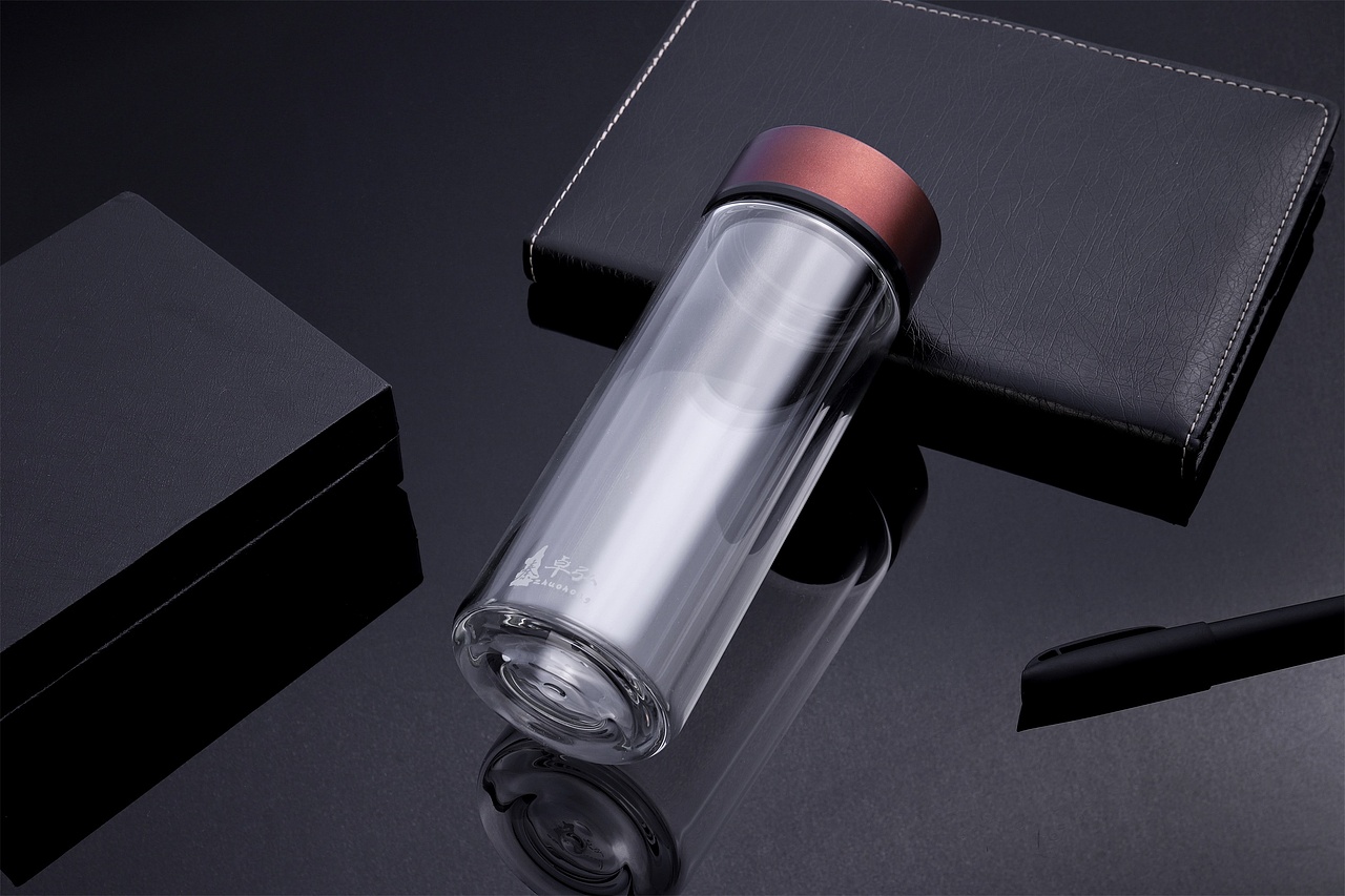 水杯玻璃保温杯拍摄高反光产品拍摄西安水杯拍摄