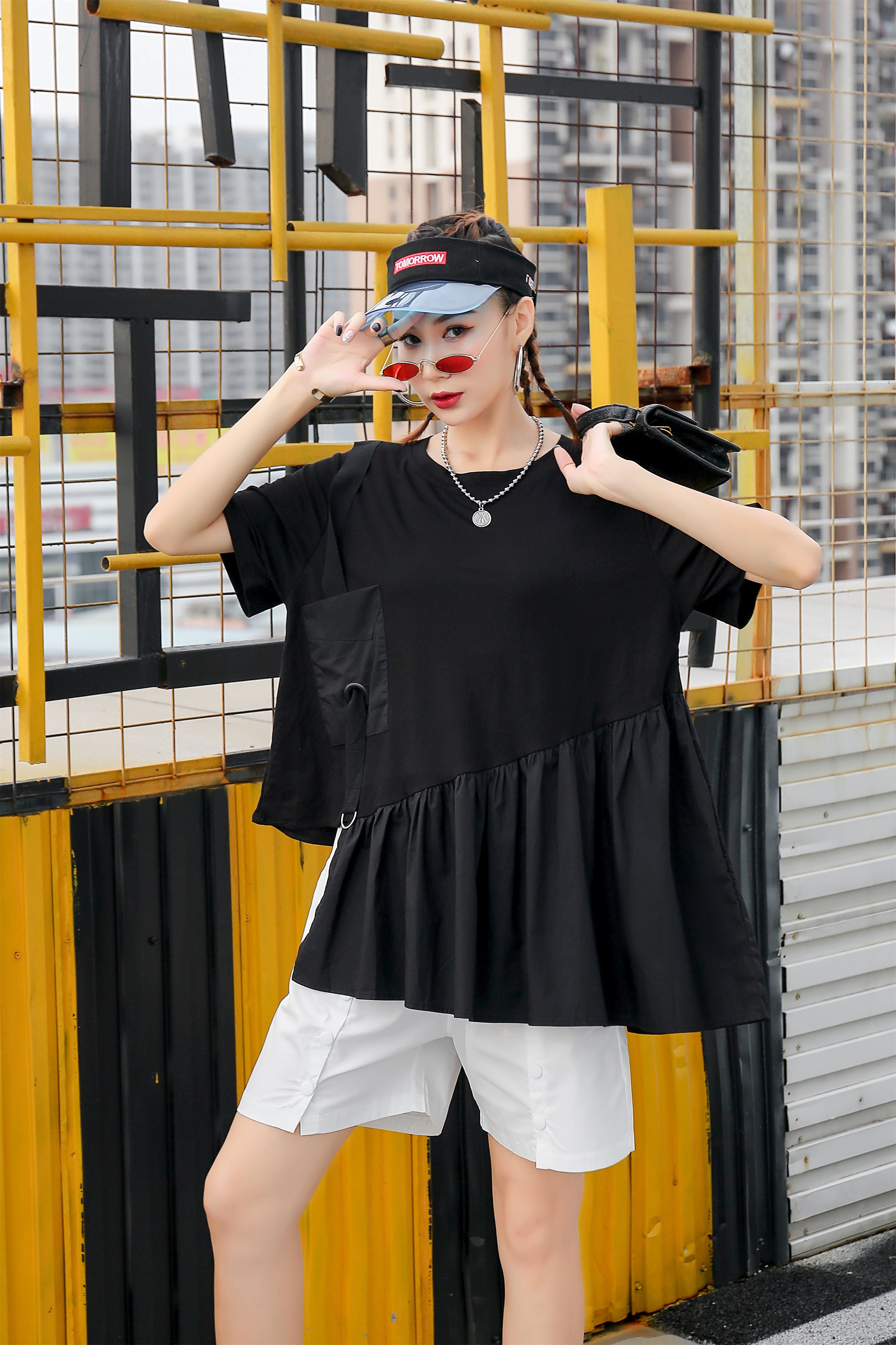 潮牌女装拍摄网红风电商摄影服务主图小视频街拍模特