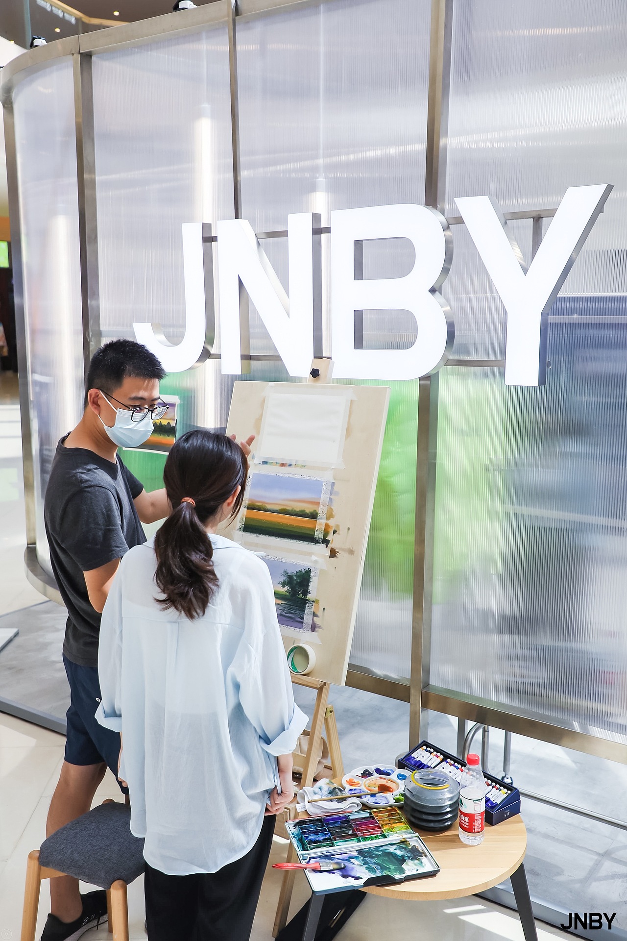 2021 国庆水彩速写