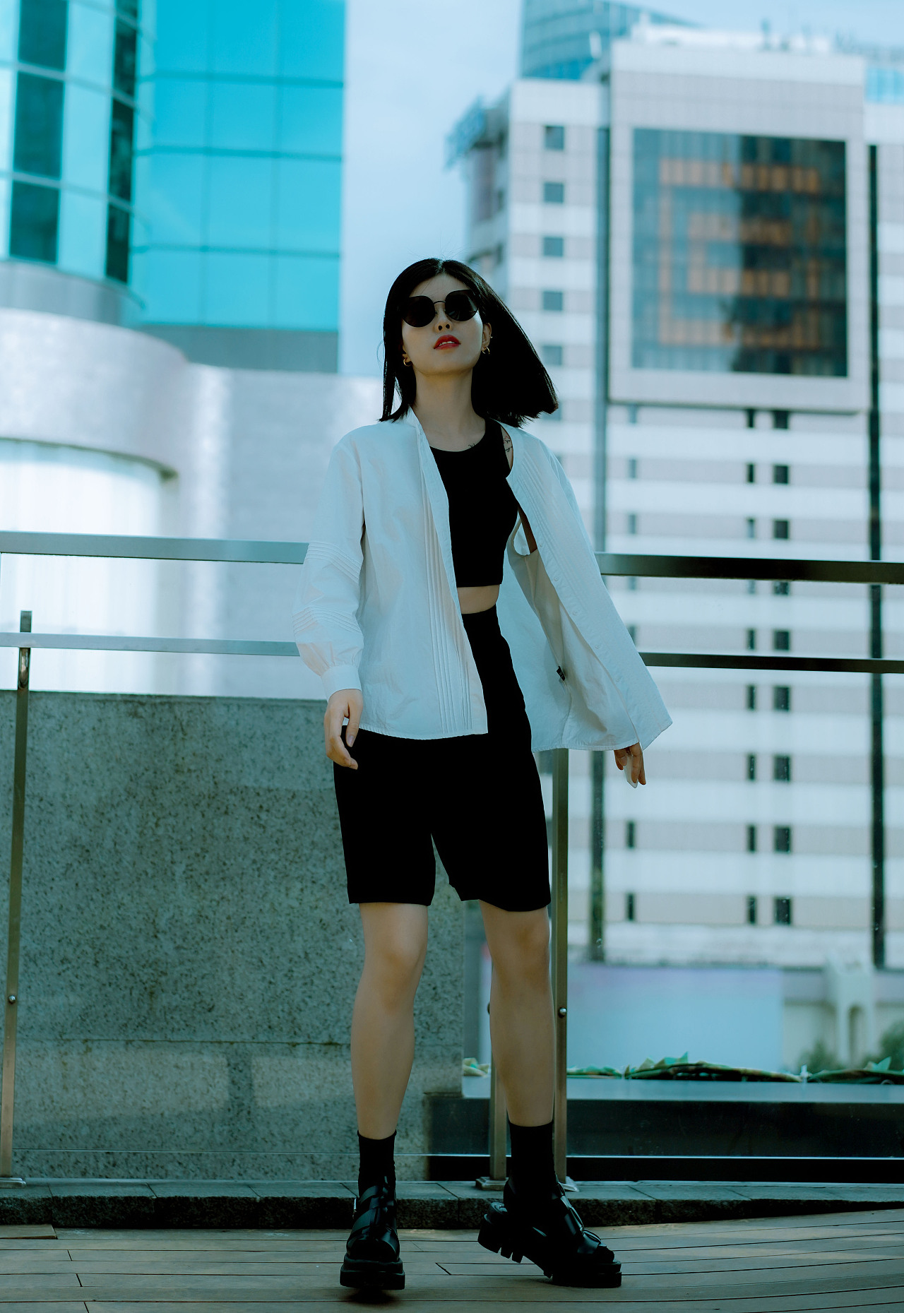 一组城市街拍人像