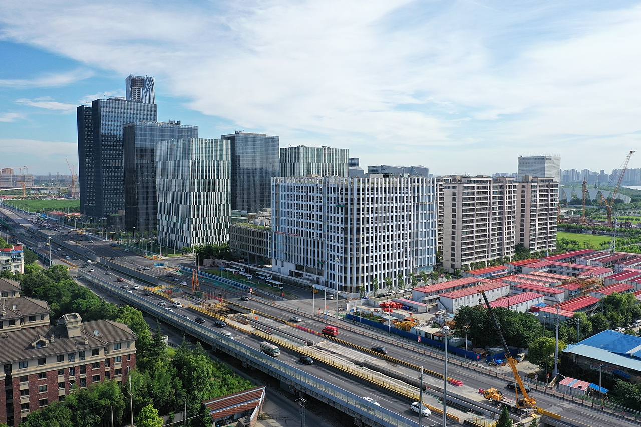 上海的一些航拍（图ZMTczODM0MTI0） - 环境/建筑摄影 - 站酷设计师施丽珠Samia原创素材 - 站酷ZCOOL