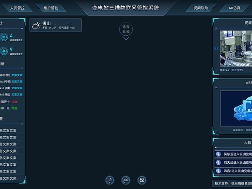 变电站三维管控系统设计