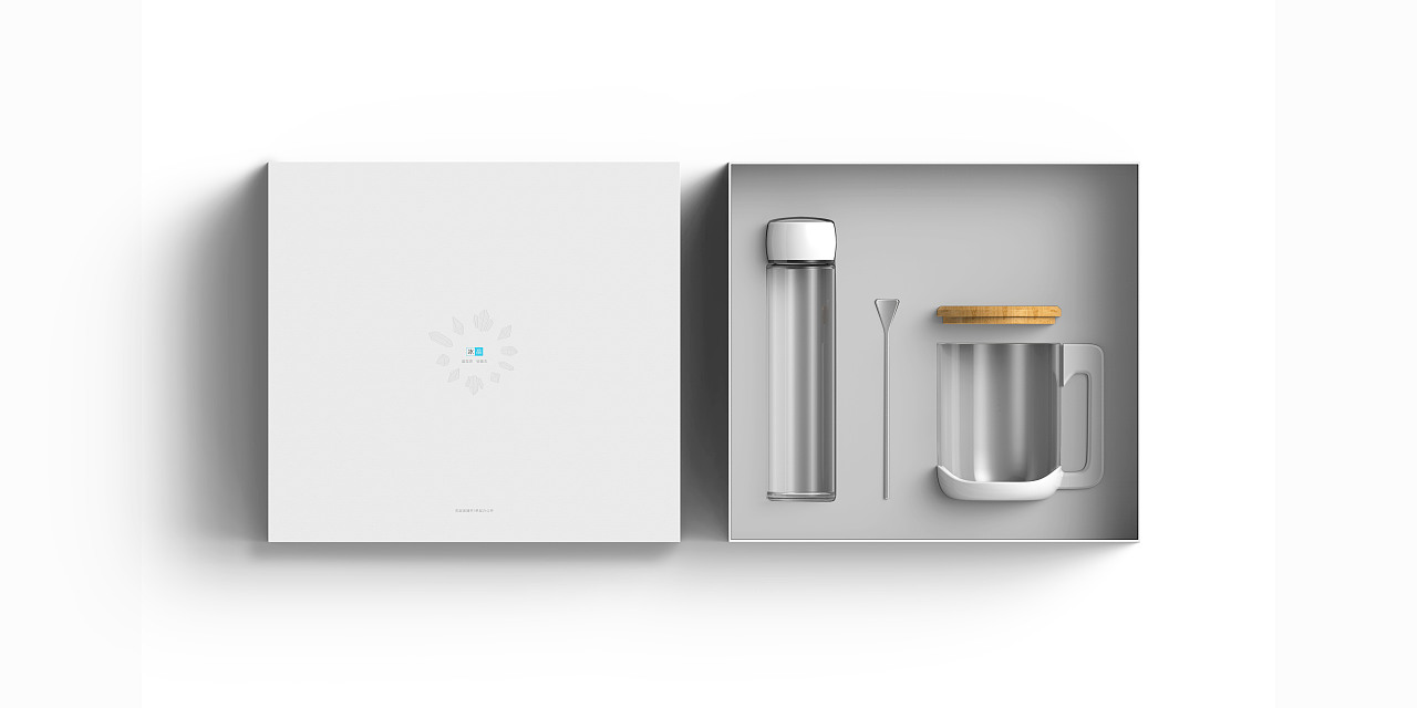 四款系列杯礼盒包装设计