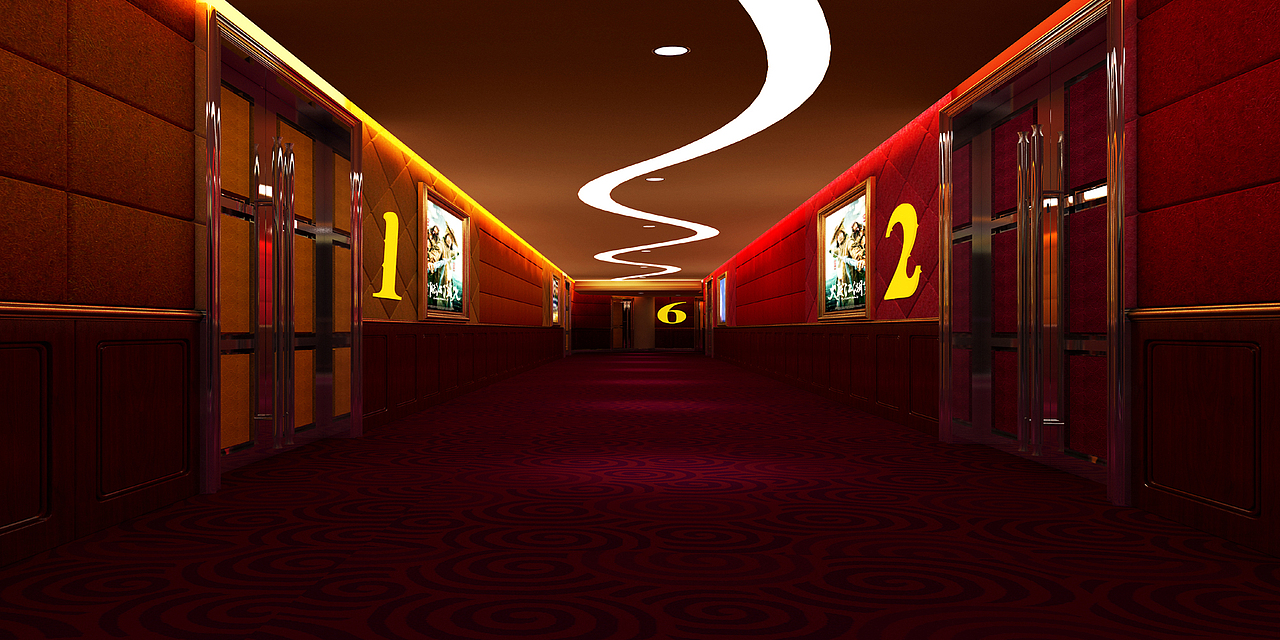 成都电影院设计-3D电影院设计