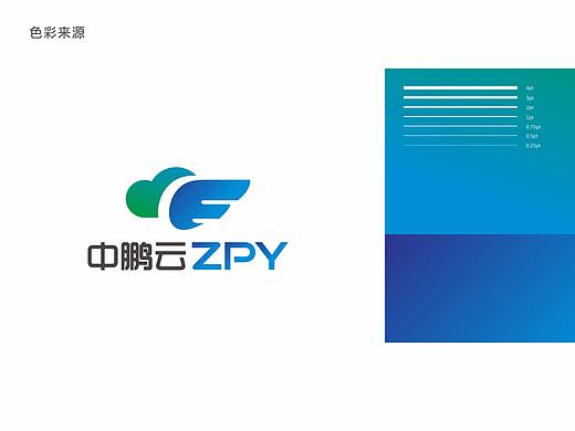 中鹏云LOGO设计