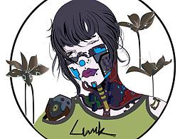 机械元素➕美女