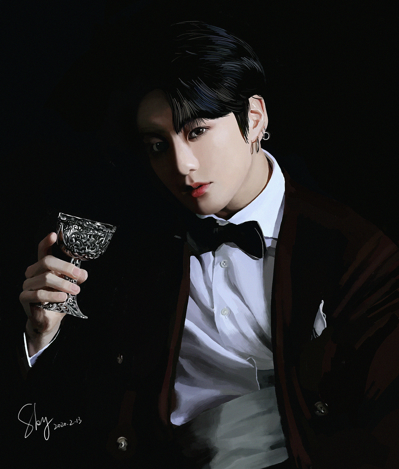 田柾国（图ZMjAxNDAwMzQ4） - 创作习作 - 站酷设计师曦谿原创素材 - 站酷ZCOOL