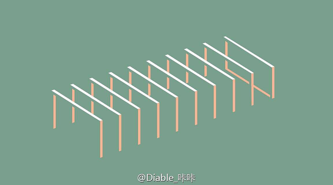 {游弋于插画与建筑之间}