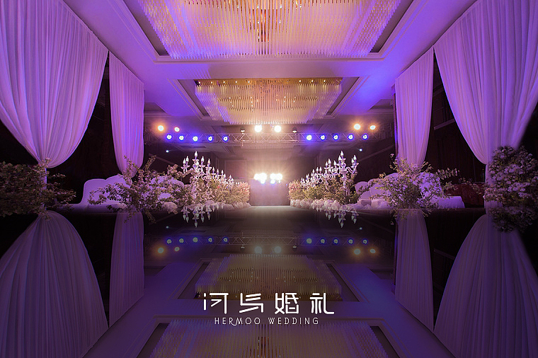 河马婚礼｜西式婚礼（紫色＋白色）（图ZMTM3ODUzOTQw） - 人文/纪实摄影 - 站酷设计师河马婚礼原创素材 - 站酷ZCOOL