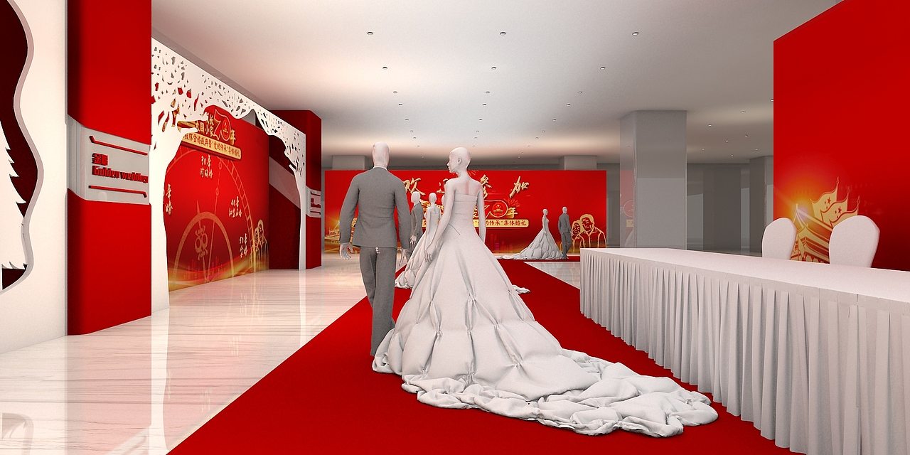 舞美设计集体婚礼（图ZMTg2OTY3NzEy） - 其他三维 - 站酷设计师TCDesign设计原创素材 - 站酷ZCOOL
