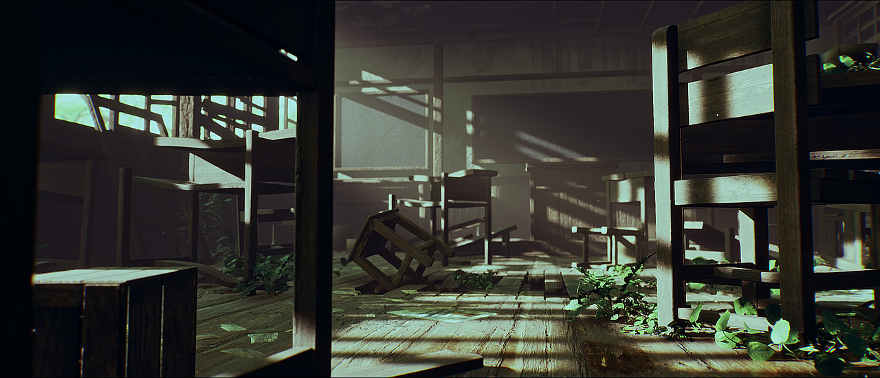 Old Classroom | 废旧的教室-风格序列