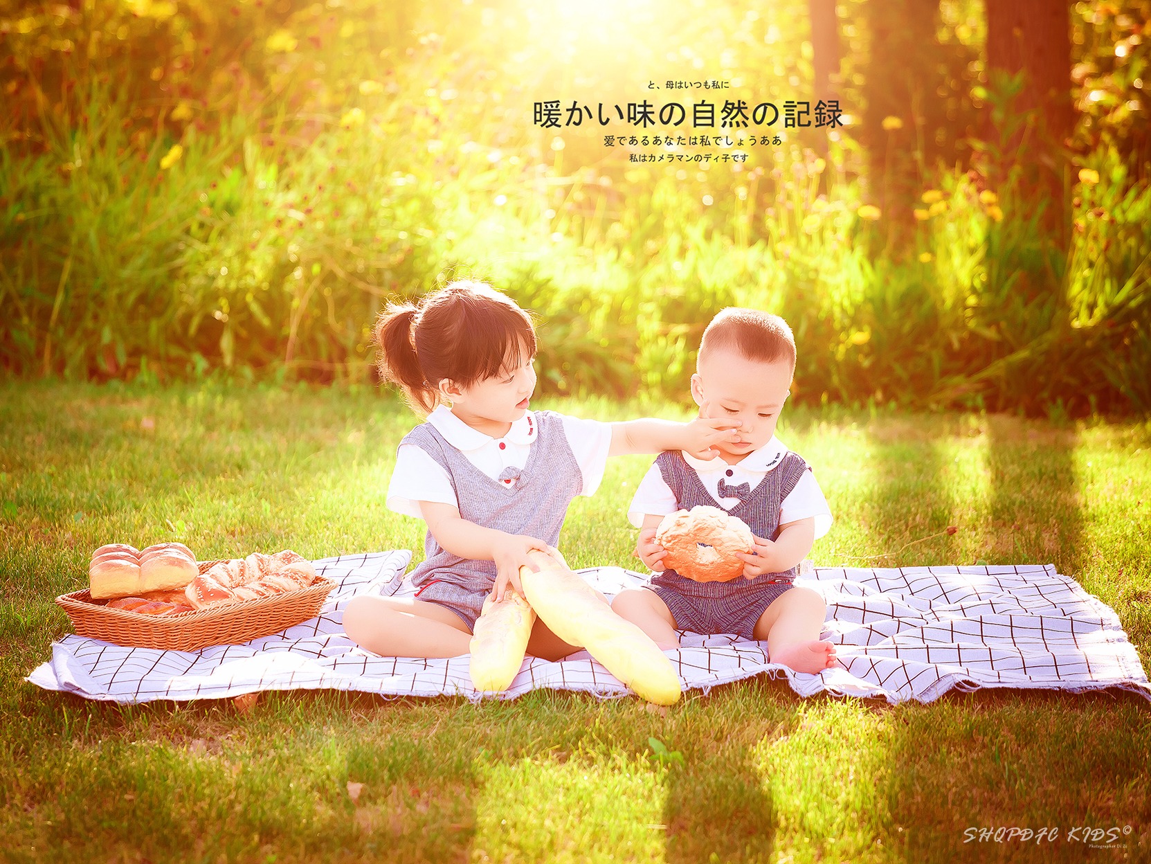 儿童摄影做-姐弟俩的盛夏时光|摄影|人像|han迪子 - 原创作品 - 站酷 (ZCOOL)
