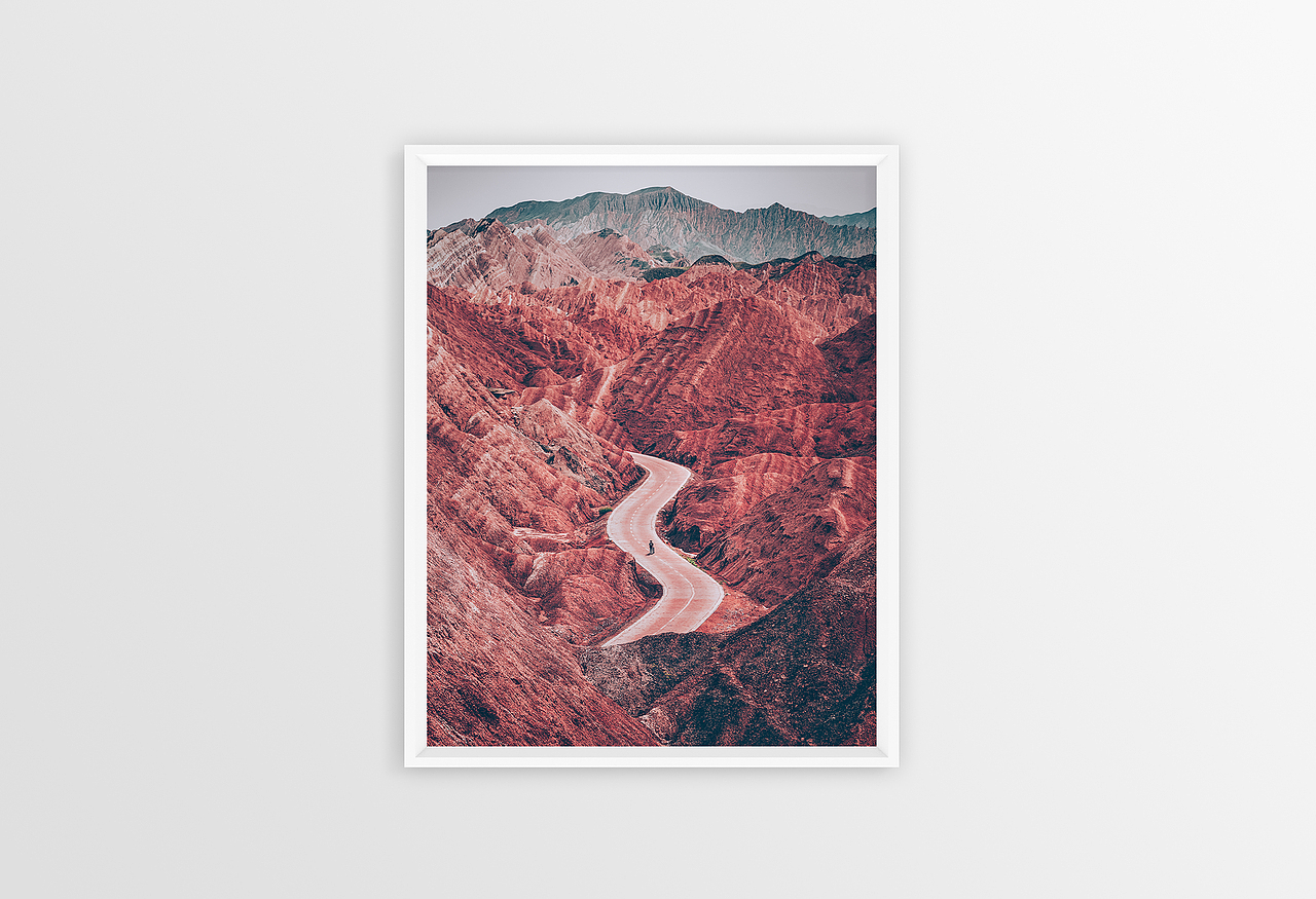 《火星丹霞,不在地球·西北》