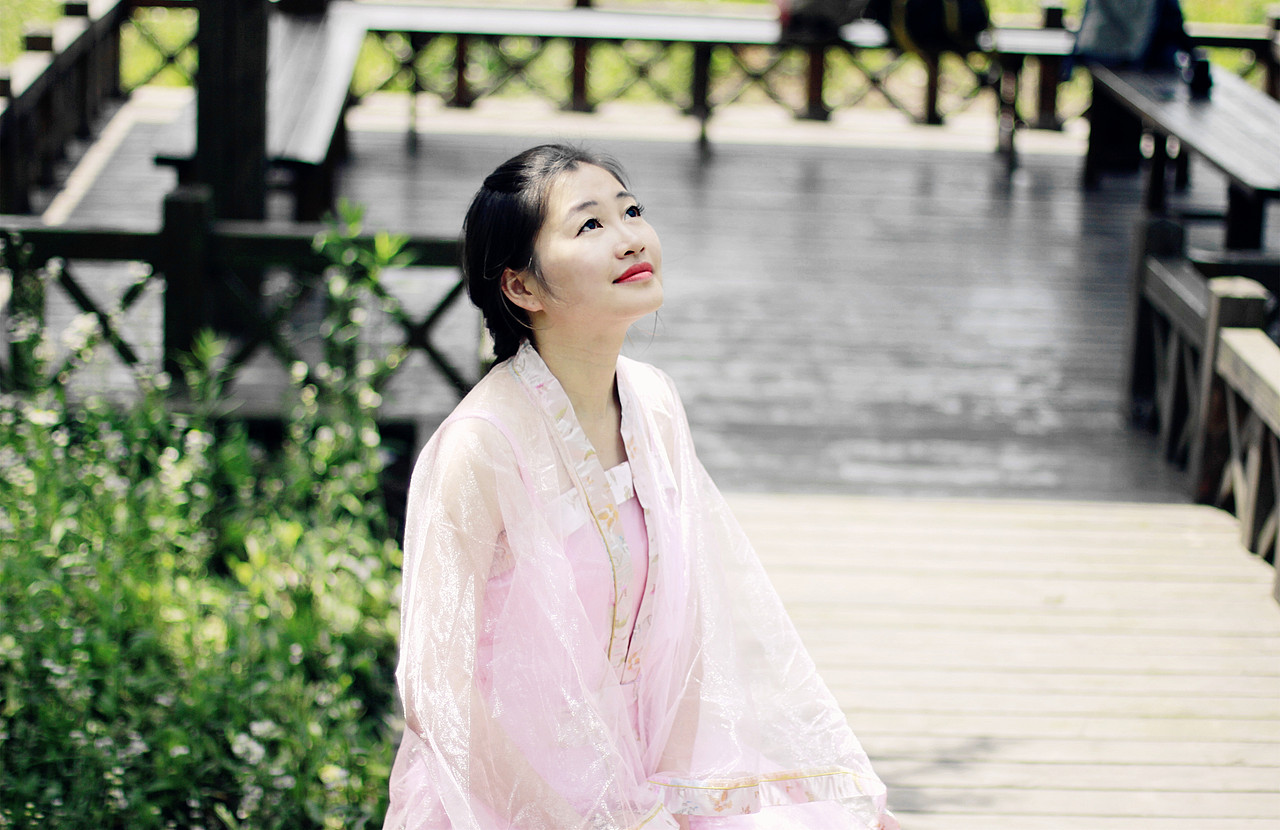 #古装-清纯#古装人物摄影紫霞小龙女写真