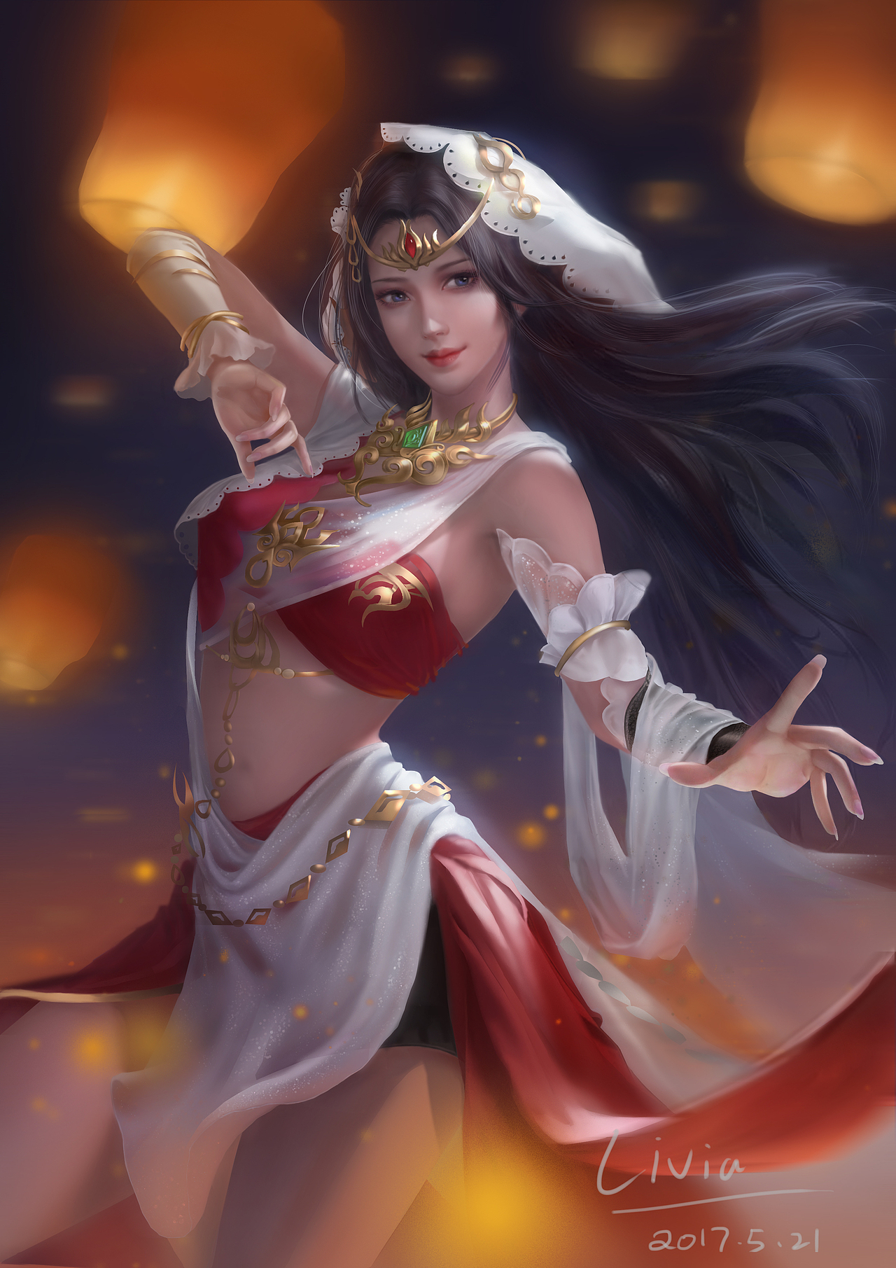 剑三同人喵姐（图ZODYwNDA0NTY=） - 游戏原画 - 站酷设计师livia_原创素材 - 站酷ZCOOL