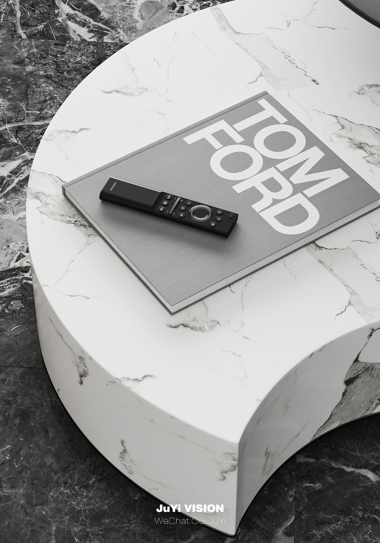 黑与白 最新渲染作（图ZMjk0NTMxNjI0） - 家装设计 - 站酷设计师居一_vision原创素材 - 站酷ZCOOL