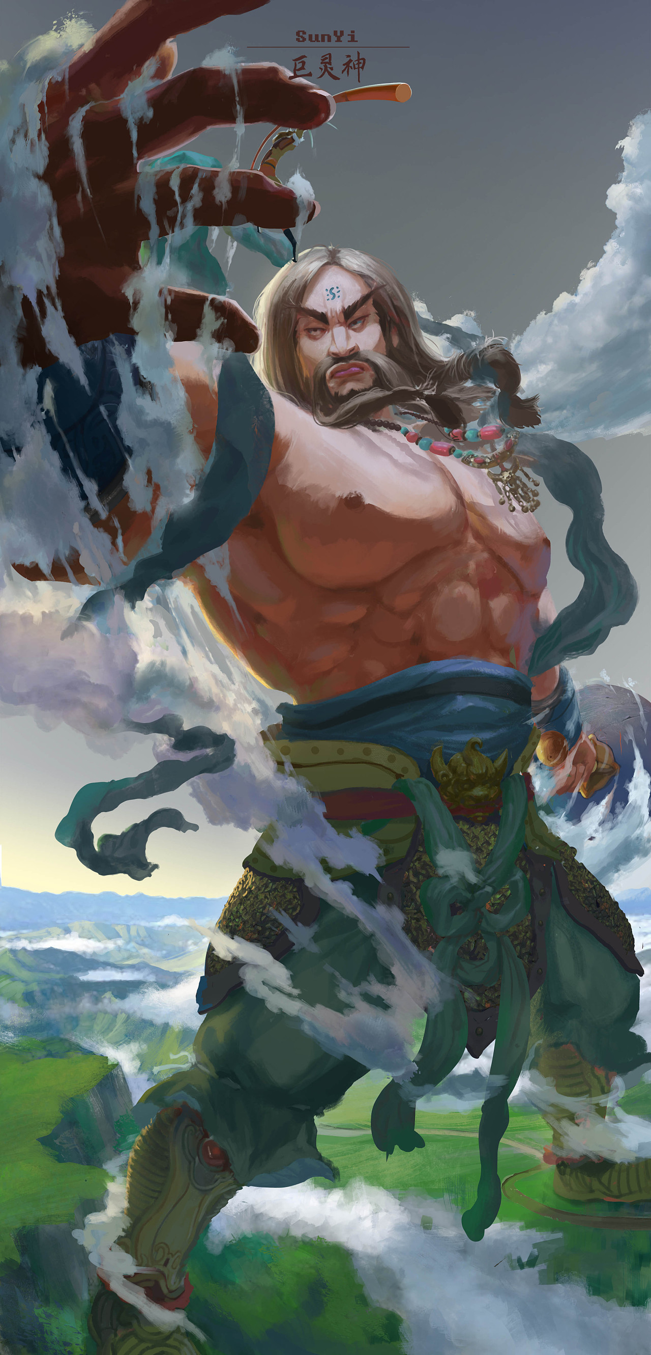 《西游人物志》巨灵神