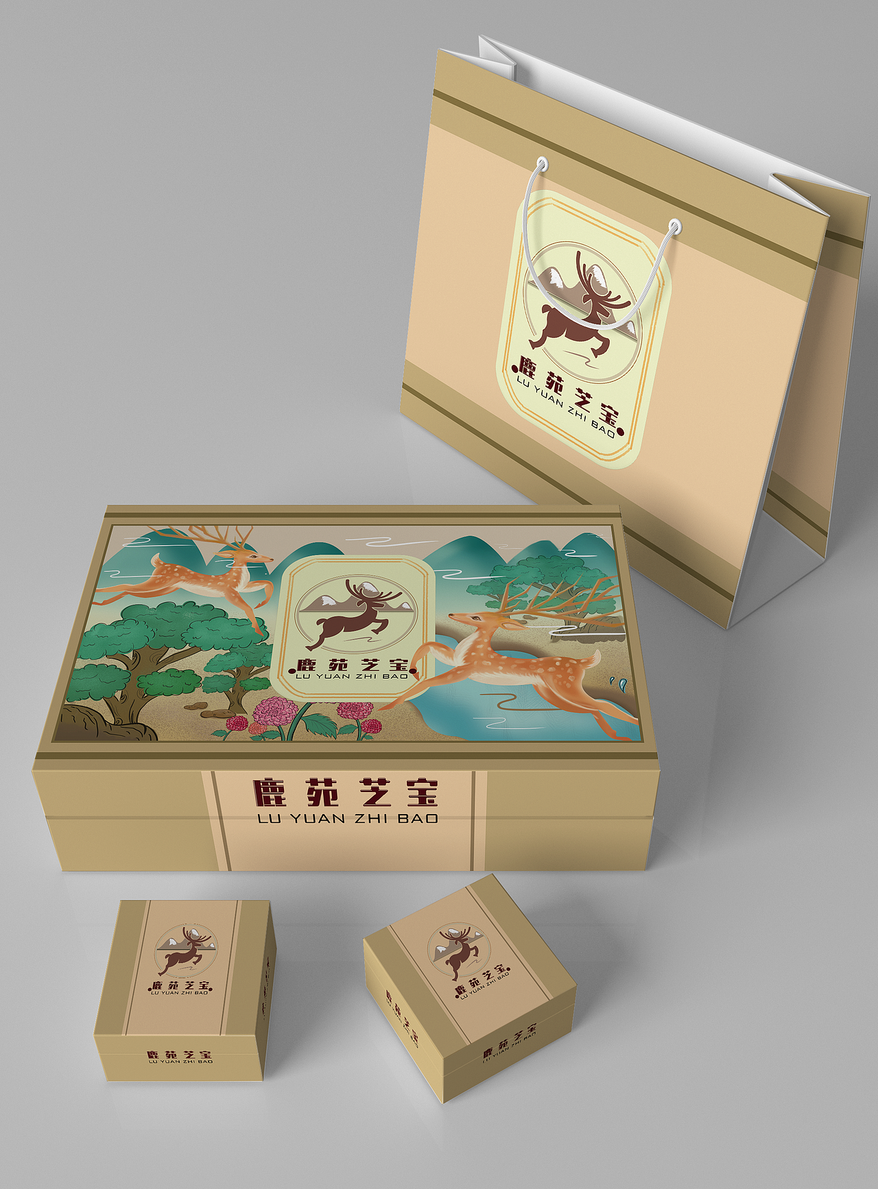 鹿产品包装设计