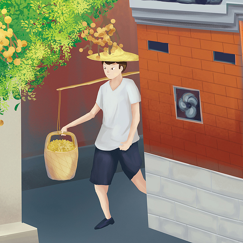 龙眼烘焙回忆（图ZMTkxMzE5MjA0） - 商业插画 - 站酷设计师麋鹿画画不迷路原创素材 - 站酷ZCOOL