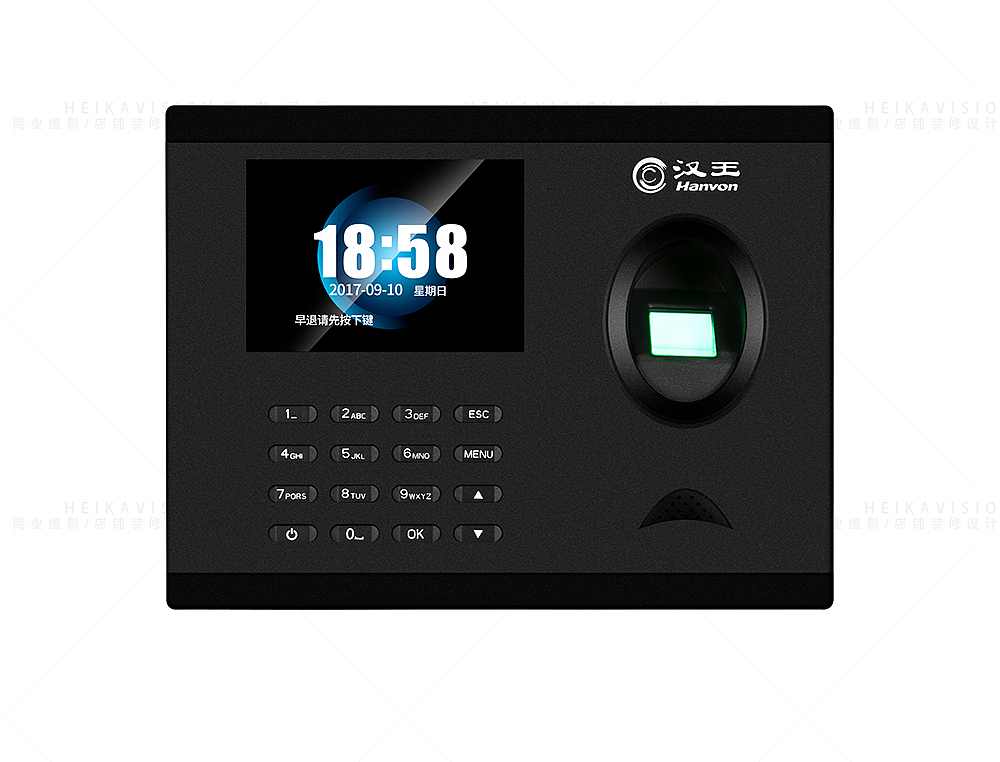 指纹机 办公 数码 静物拍摄 商业摄影 产品精修