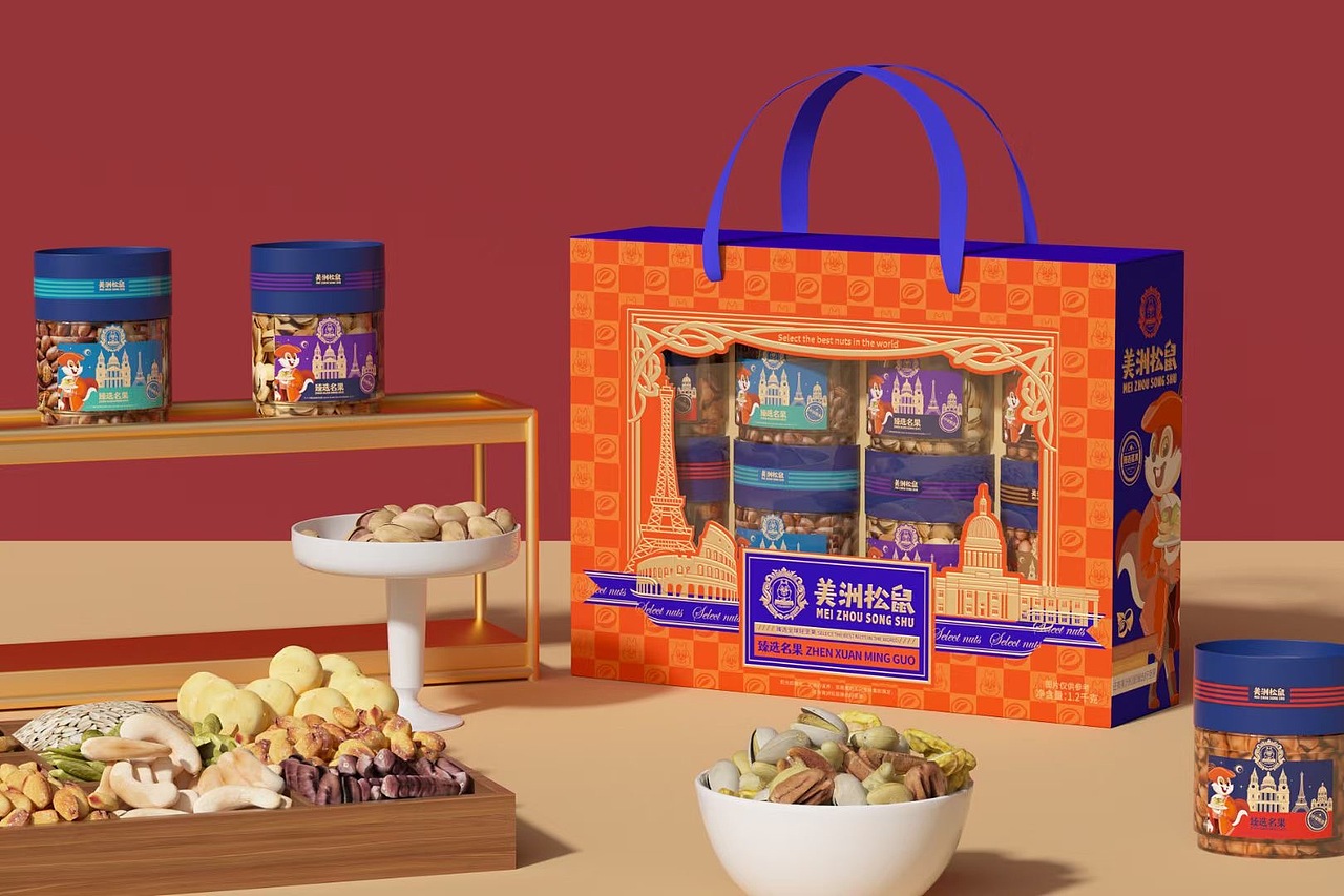 巨灵x2023年美洲松鼠🐿️坚果礼盒