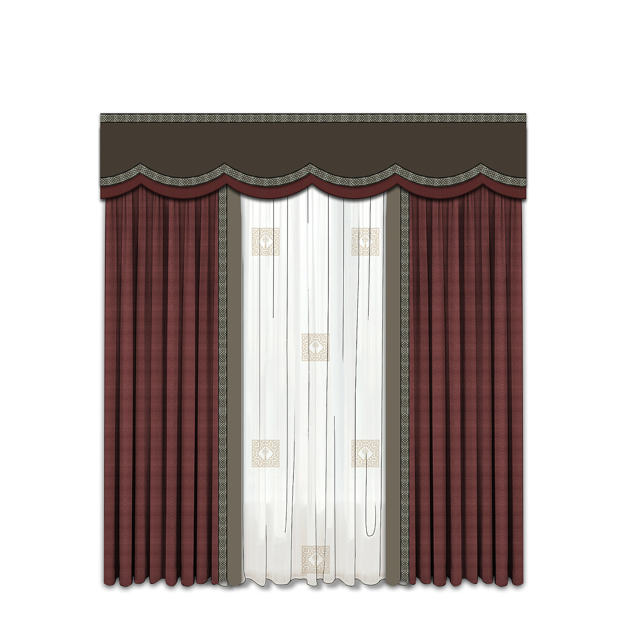 窗帘.软装册子 | 经典中式、禅意中式、海派中式