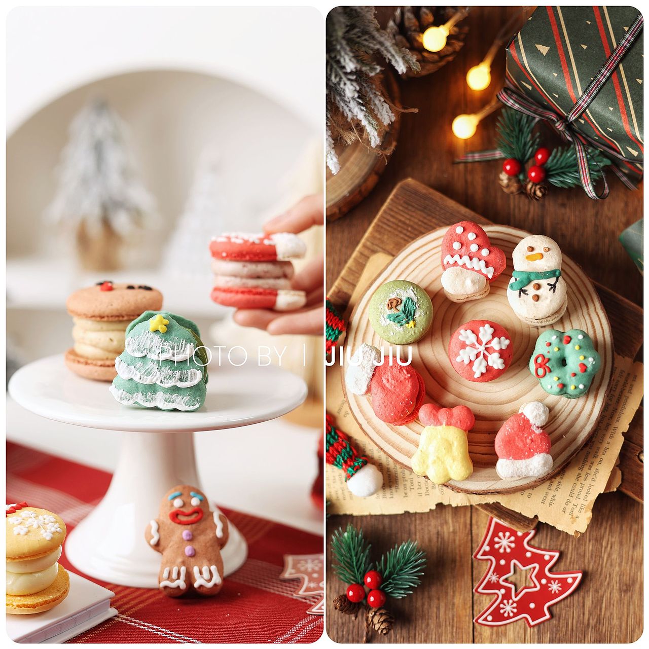 烘焙摄影|圣诞马卡龙拍摄（图ZMzI0MDEzMjMy） - 美食摄影 - 站酷设计师大酒酒原创素材 - 站酷ZCOOL