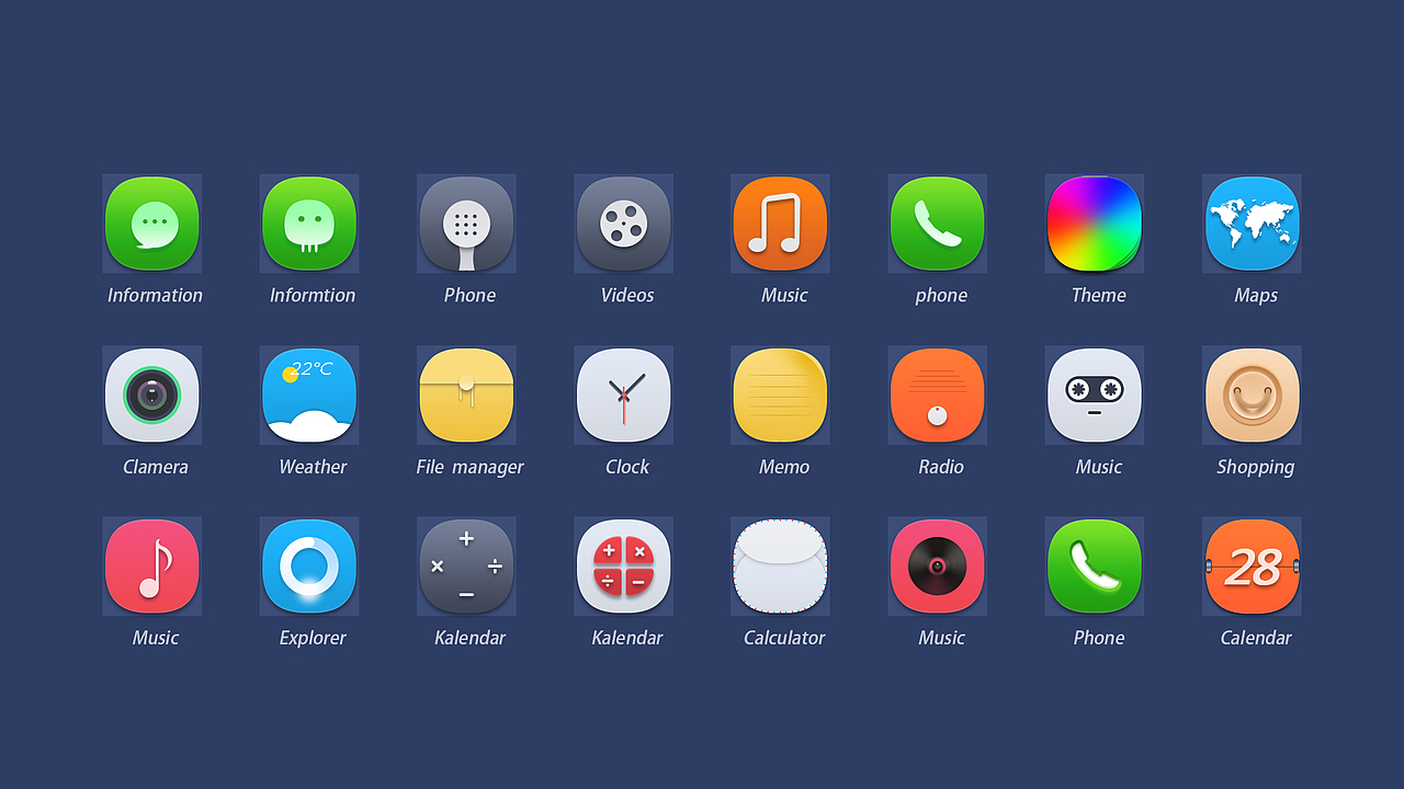拟物化图标（图ZNjE5NDkwNDA=） - 图标 - 站酷设计师张连杰原创素材 - 站酷ZCOOL