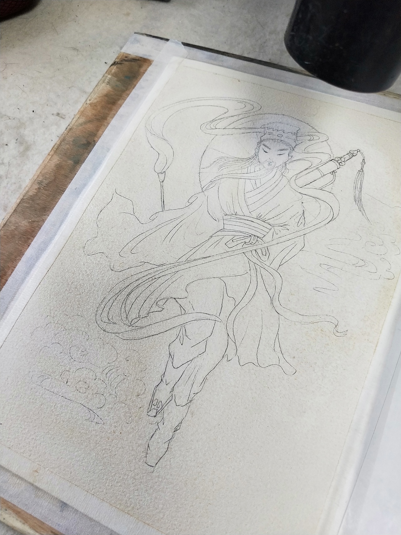 八仙神话 颜彩手绘