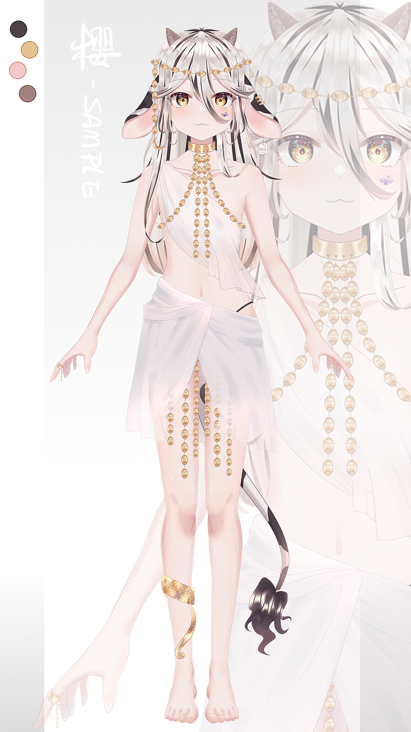 奶牛少年live2d全身立绘➕拆分