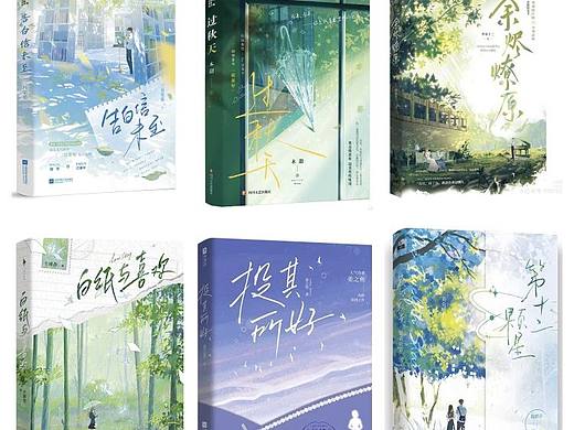 我画的小说封面插画（出版实体书）