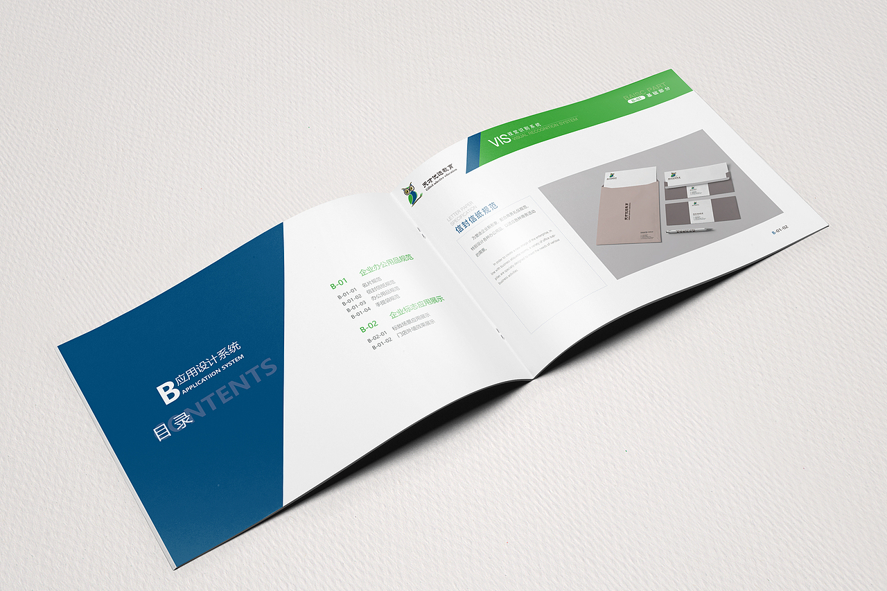 天才优选教育vi系统