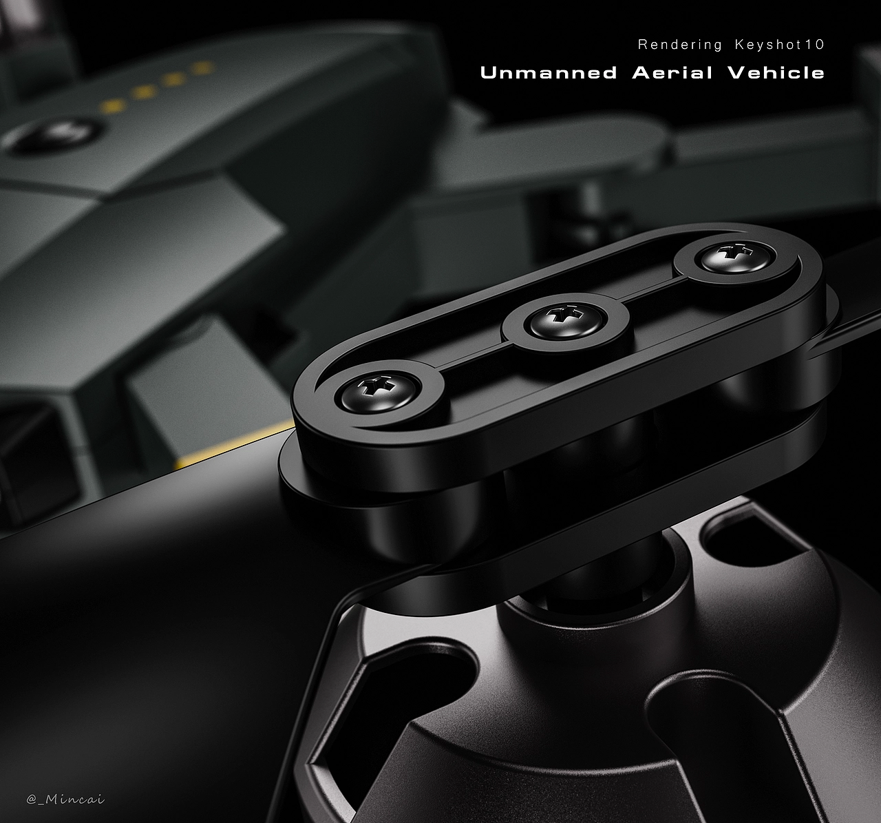 无人机Rendering - Keyshot10.1